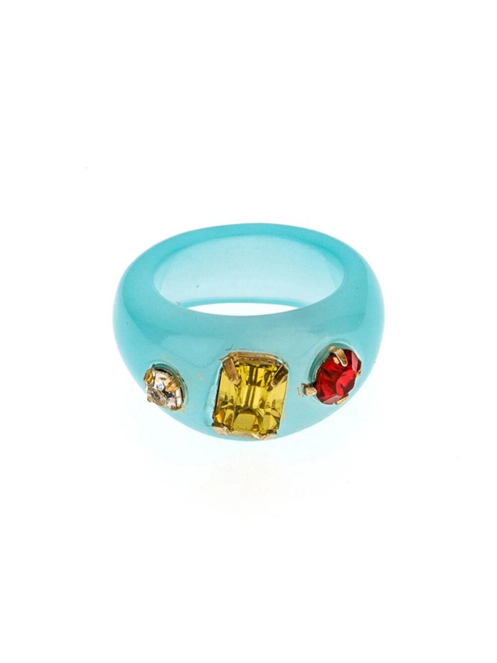ETTIKA Blue Resin Ring